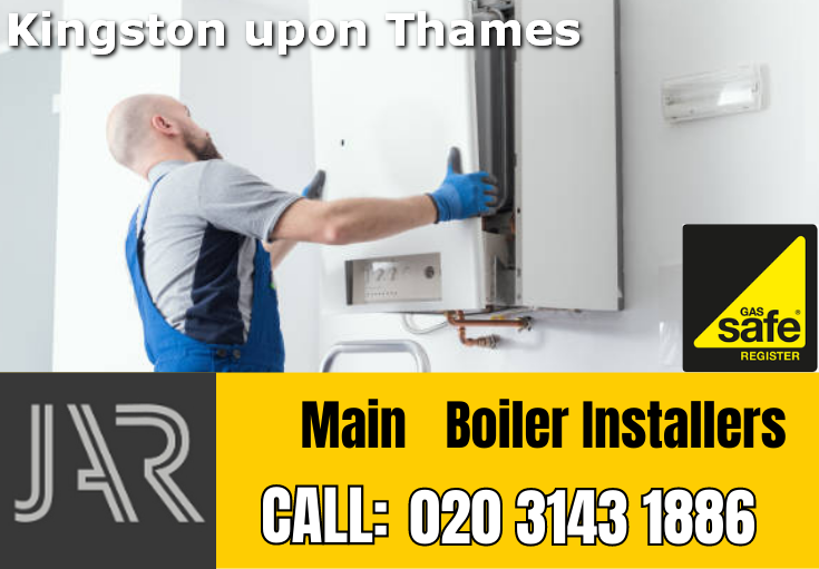 Main boiler installation Kingston upon Thames
